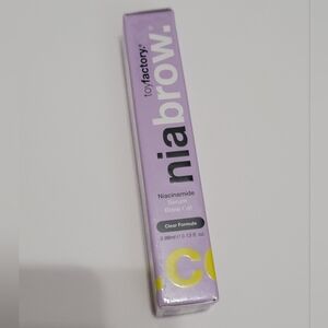 toyfactory niabrow Clear Brow Serum Gel with Niacinamide – 0.13 fl oz | NEW